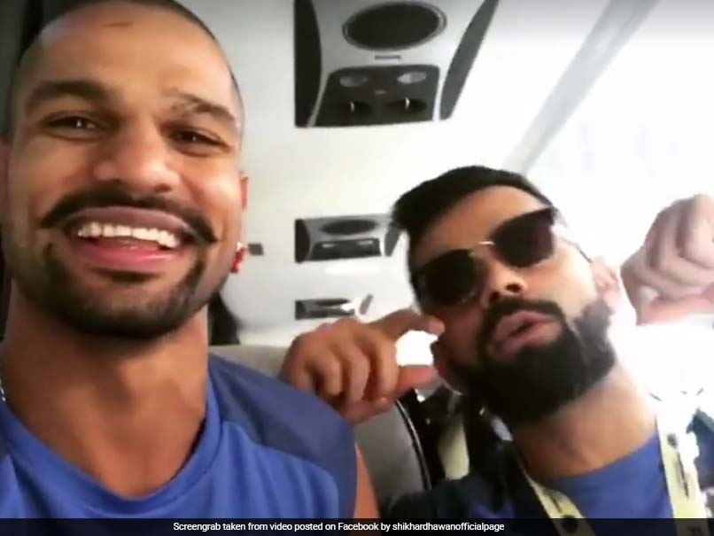 ICC Champions Trophy 2017: Virat Kohli, Shikhar Dhawan 'Pump It Up' Ahead Of Warm-Up Match Against New Zealand