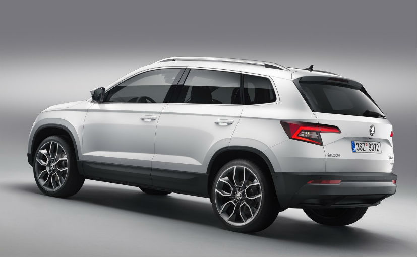 skoda karoq rear design