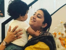 Smriti Irani Spends Time With Tusshar Kapoor's Son. Posts Pic