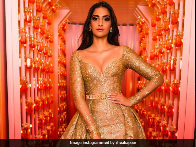 Cannes Film Festival: Sonam Kapoor Is 24 Carat Gold On The Red Carpet