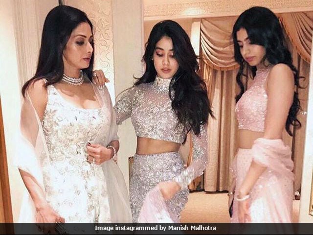 Image result for sridevi and daughter photos