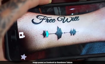 A Tattoo That You Can Listen To? It's Actually A Reality Now