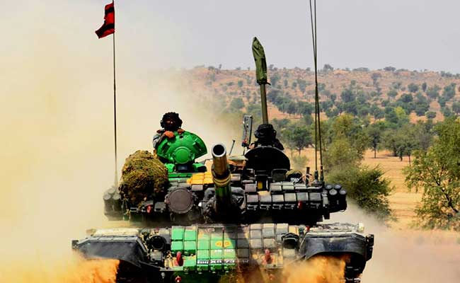 Amid Tension With Pak, Army's Show of Strength in Rajasthan