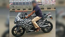 Upcoming TVS Apache RR 310S Spotted Again