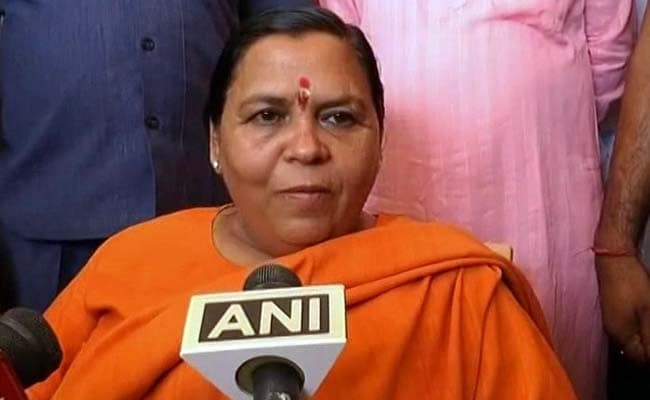 UP, Madhya Pradesh Governments Should Work Out Pact Of Water Sharing: Uma Bharti