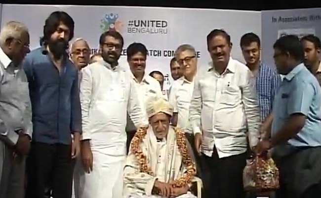 Among Those Trying To Save Bengaluru Lakes, A 99-Year-Old Freedom Fighter