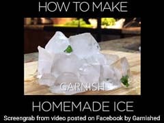 80 Million Views For This Recipe For Ice. Watch It To Believe It