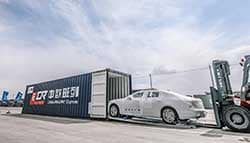 Volvo Exports China-Made S90 Sedans To Europe By Train