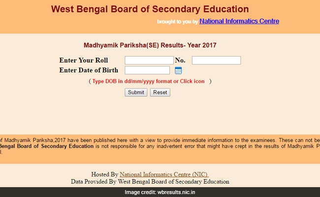 wbbse result 2017