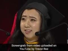 Chinese Student Draws Criticism On Social Media For Speech On 'Fresh Air' In US
