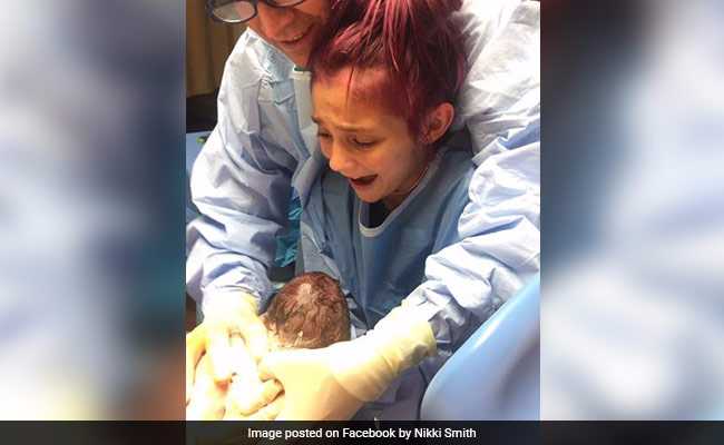 12-Year-Old Helps Deliver Baby Brother. Viral Pics Divide Facebook