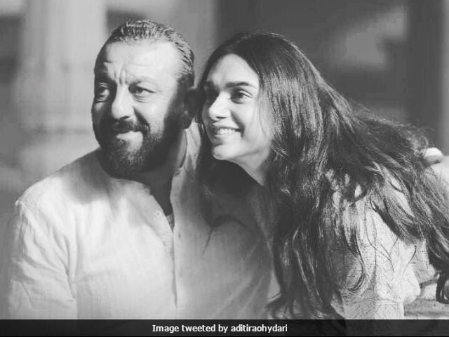 Aditi Rao Hydari Shares A Throwback Picture With 'Eternal Rockstar' Sanjay Dutt