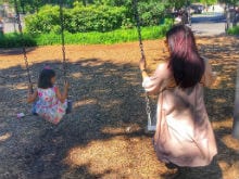 Aishwarya Bachchan And Aaradhya Playing On Swings Will Make You Melt A Little