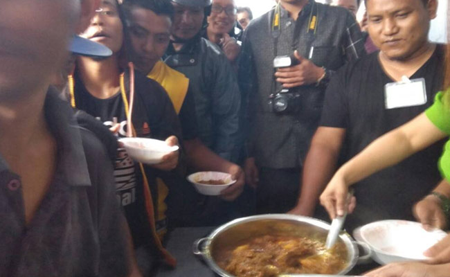 A 'Beef Party' In Mizoram As Rajnath Singh Says No Central Curbs On Food