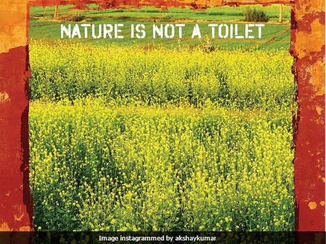 Akshay Kumar Shares New Poster Of Toilet: Ek Prem Katha With A 'Warning'