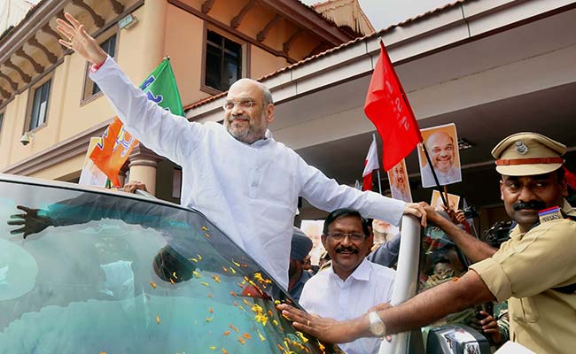 Green Activists Complain About Amit Shah's Welcome With 10,000 Motorbikes