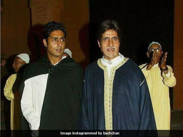 Amitabh Bachchan Found Old Pics Of Baby Abhishek And His Allahabad Home