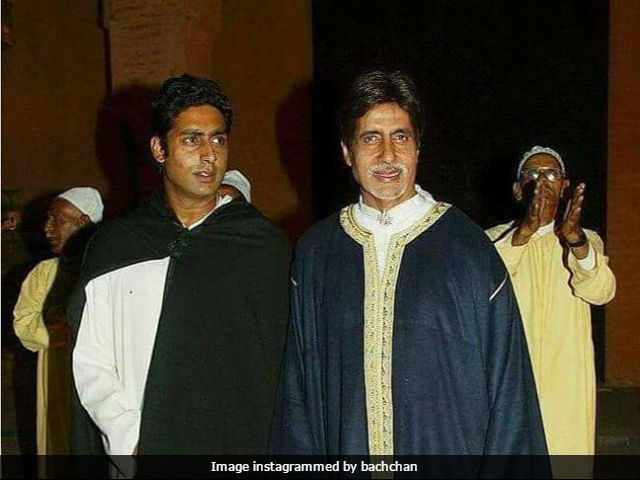 Amitabh Bachchan Found Old Pics Of Baby Abhishek And His Allahabad Home