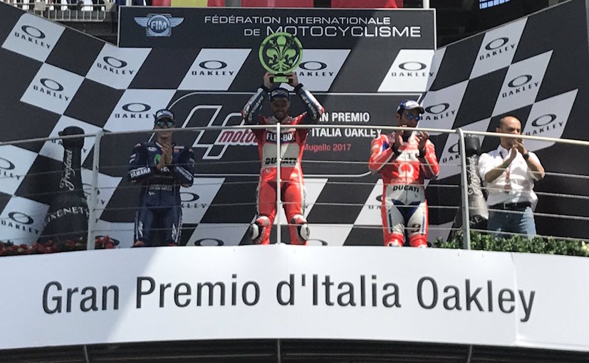 andrea dovizioso italian gp motogp 2017