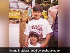 बचपन में ऐसे दिखते थे अर्जुन कपूर, सामने आई बहन अंशुला कपूर के साथ यह क्यूट तस्वीर
