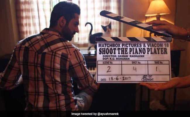 आयुष्मान खुराना ने शुरू की अपकमिंग फिल्म 'शूट द पियानो प्लेयर' की शूटिंग