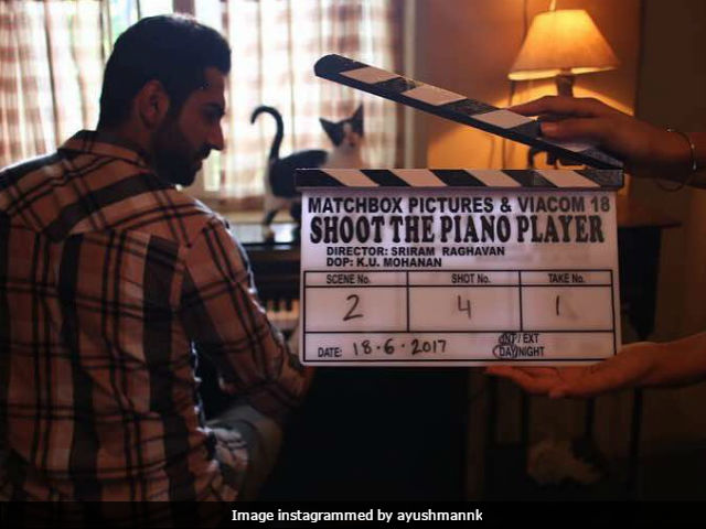 Ayushmann Khurrana Starts Filming <i>Shoot The Piano Player</i>