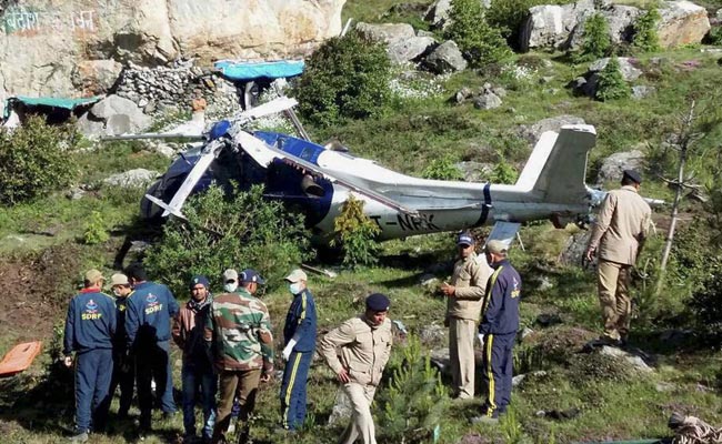 Engineer Killed, 2 Pilots Injured In Badrinath Helicopter Crash