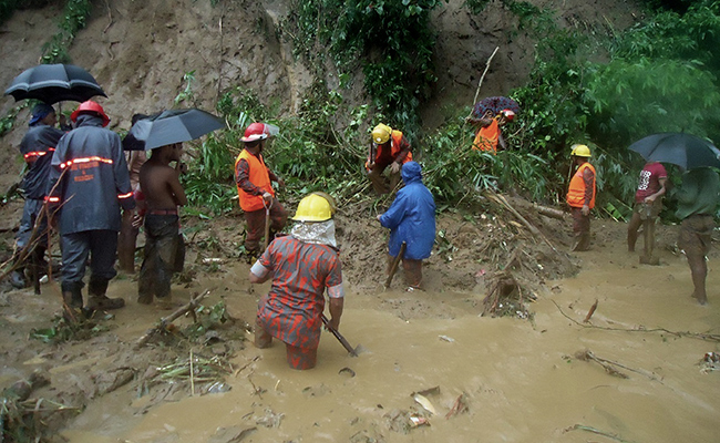 77 Killed In Bangladesh Landslides: Police