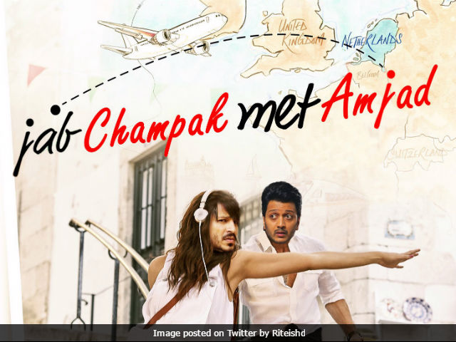 <i>Bank Chor</i>: Riteish Deshmukh Spoofs Poster Of Shah Rukh Khan-Anushka Sharma's <i>Jab Harry Met Sejal</i>