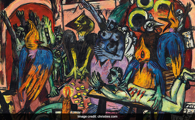 Auction Record $45.8 Million For German Painter Max Beckmann's 'Bird's Hell'