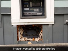 Thieves Try To Break Into ATM, Accidentally Set Cash On Fire