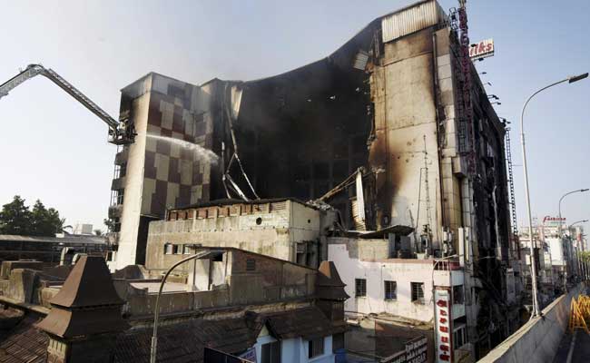 Chennai Building Burnt Down In Fire To Be Razed In 3 Days