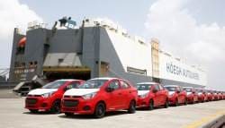 General Motors Starts Exporting Chevrolet Beat Sedan To Latin America From India