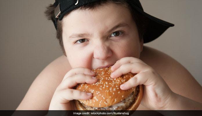 child obese junk unhealthy