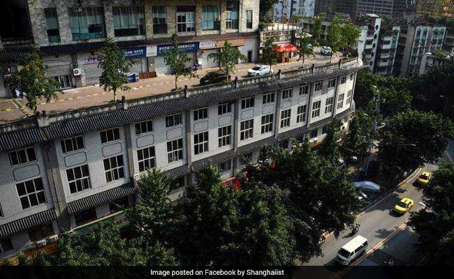 5-Storey Building Has A Road On Its Roof. See Pics To Believe It