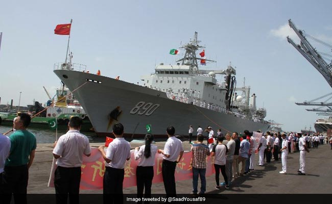 Chinese Navy Warships Return Home From Karachi Port