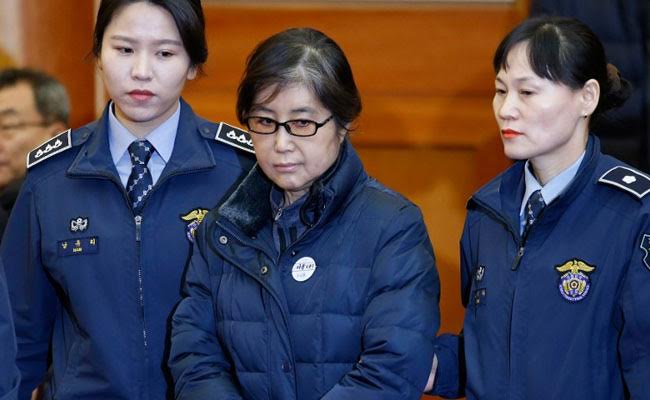 Disgraced South Korean Leader's Friend Choi Soon Sil Jailed For 3 Years
