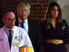 Donald Trump, Melania Trump Visit Republican Hurt In Baseball Shooting, In Hospital