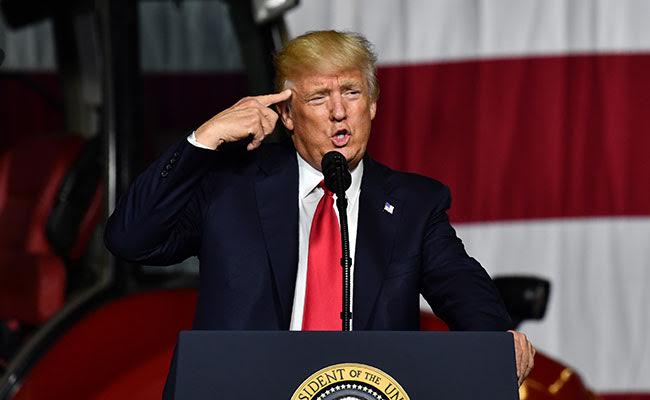 In New Tweets Against US Media, Trump Attacks 'Dumb As A Rock' Journalist