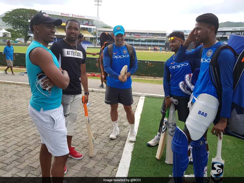 India vs West Indies: Men In Blue Get Surprise Visit From Dwayne Bravo