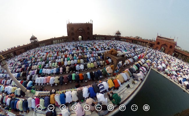 360 Degree View Of Eid Prayers At Delhi's Famous Jama Masjid