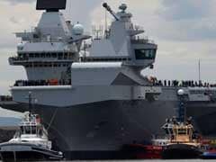 UK's Biggest Warship HMS Queen Elizabeth Sets Sail On Maiden Voyage