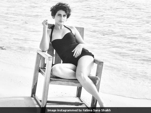 Going Viral: Fatima Sana Shaikh's Day On The Beach Looks Like This