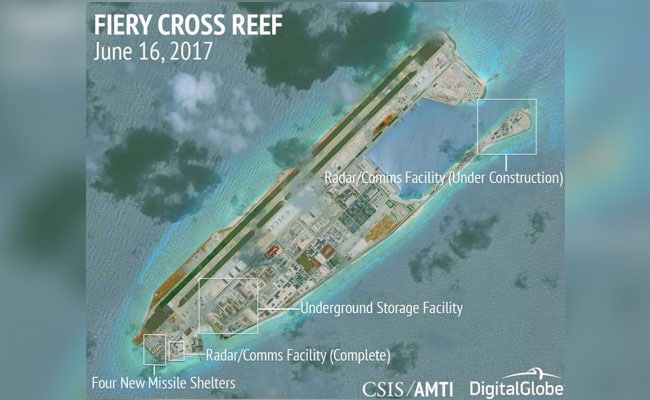 China Builds New Military Facilities On South China Sea Islands: Report
