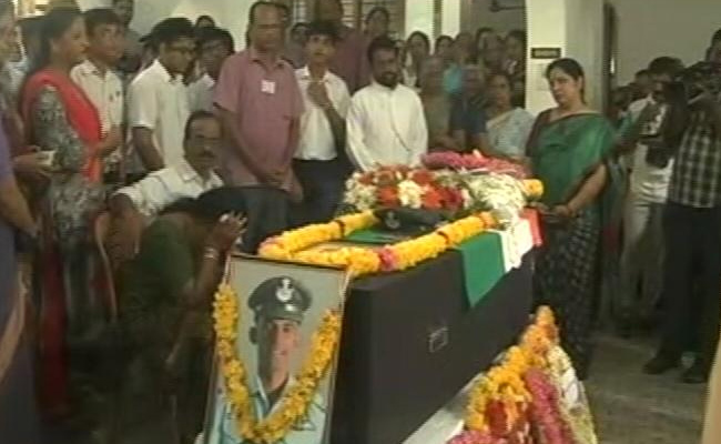 Body Of Sukhoi Su-30 Pilot Brought To Kerala With Honours