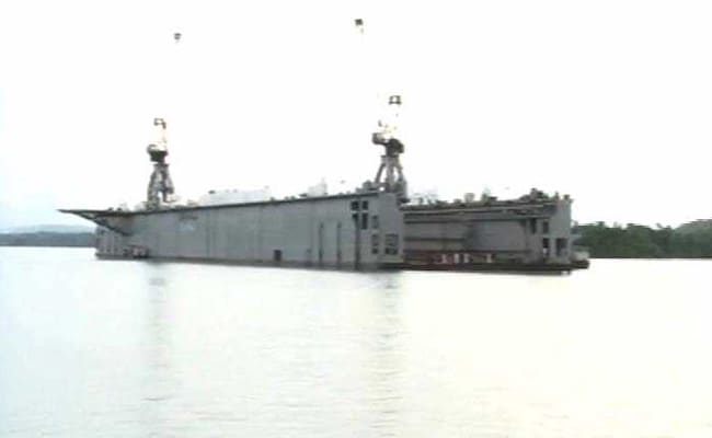 India's First Indigenously Built Floating Dock Goes On Stream