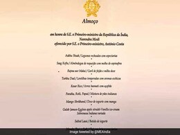 In Portugal, PM Modi Enjoys Gujarati Vegetarian Meal In Portugal, PM Modi Enjoys Gujarati Vegetarian Meal