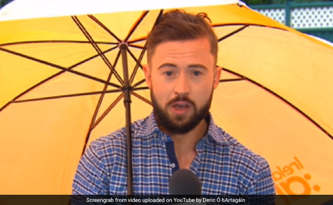 Gone With The Wind: Weatherman 'Blown Away' During Live Broadcast
