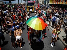 Thousands March In Israel's Gay Pride Parade Thousands March In Israel's Gay Pride Parade