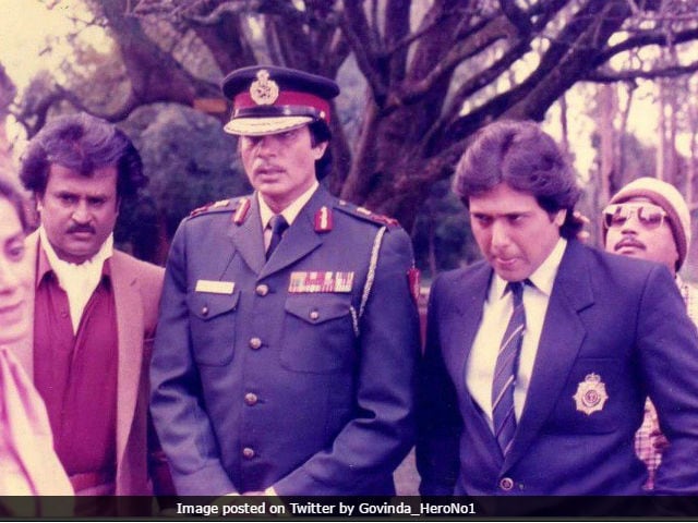 Rajinikanth, Amitabh Bachchan Feature In Govinda's Throwback Picture